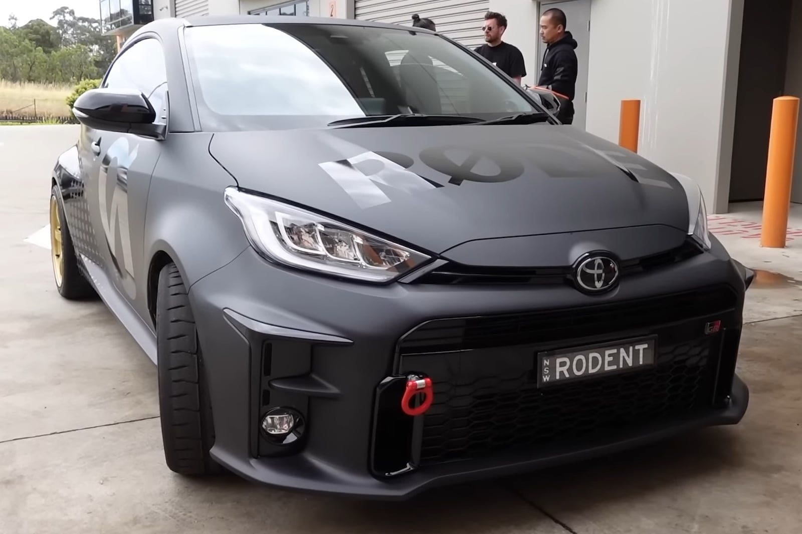 Toyota Yaris GR nera
