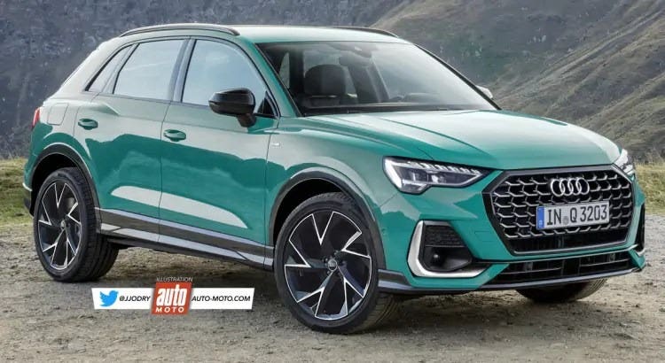Audi Q3 render