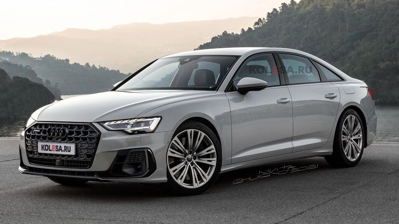 Audi A6 render