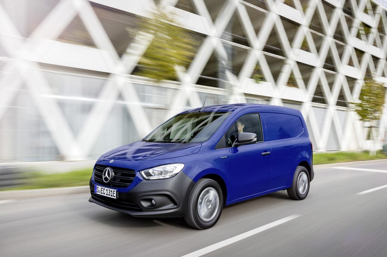 Mercedes EQT ed eCitan Europa