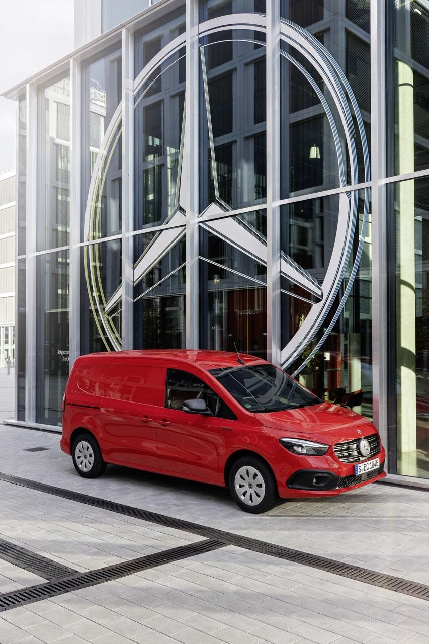 Mercedes EQT ed eCitan Europa