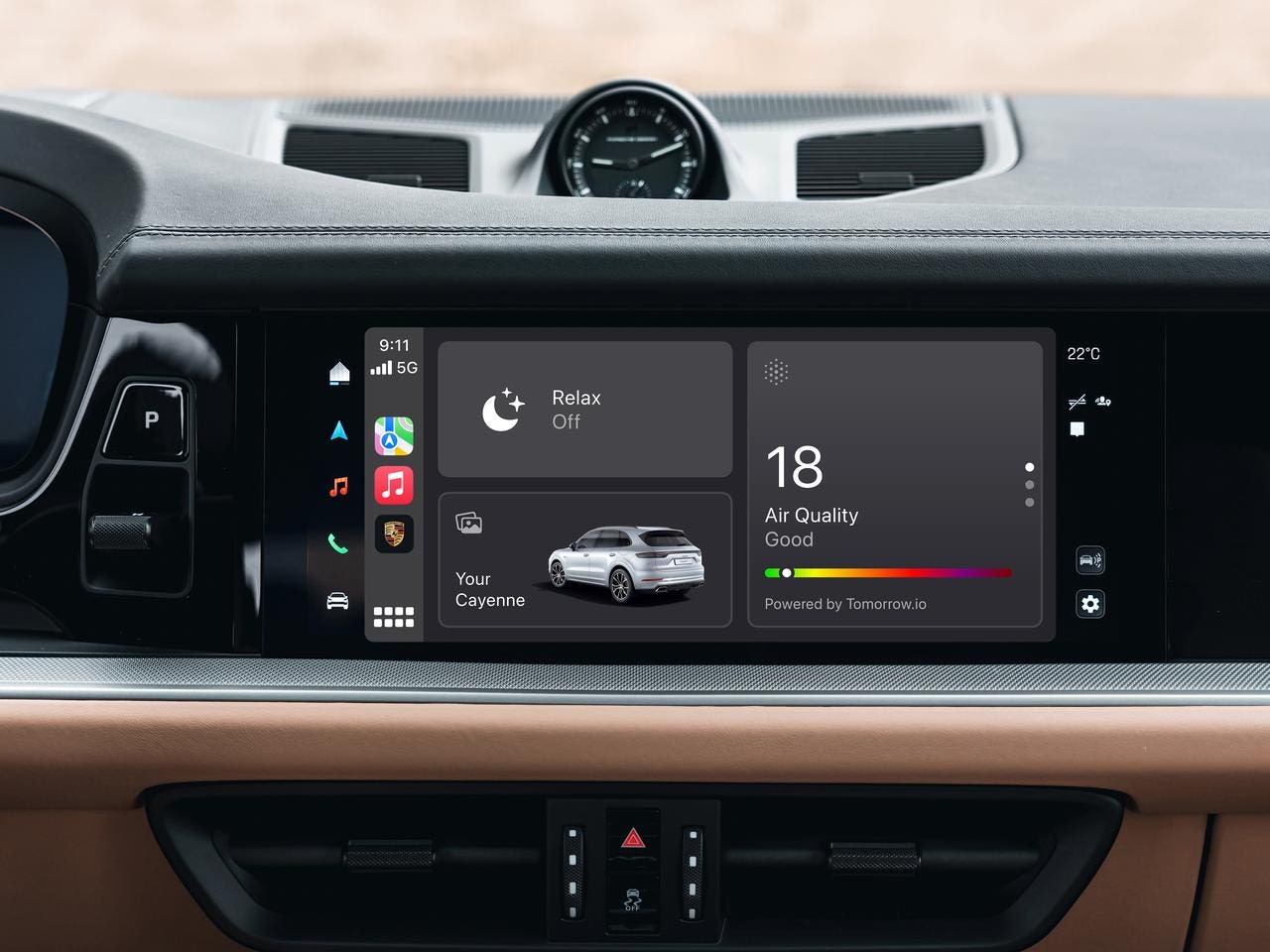 App My Porsche Apple CarPlay