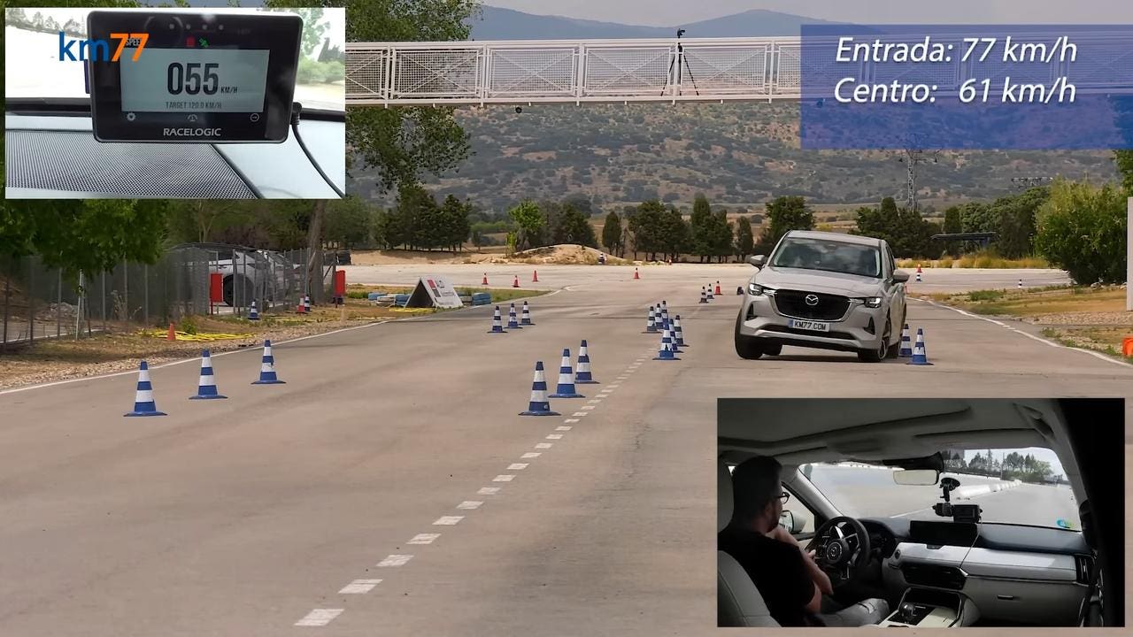 Mazda CX-60 2023 test alce