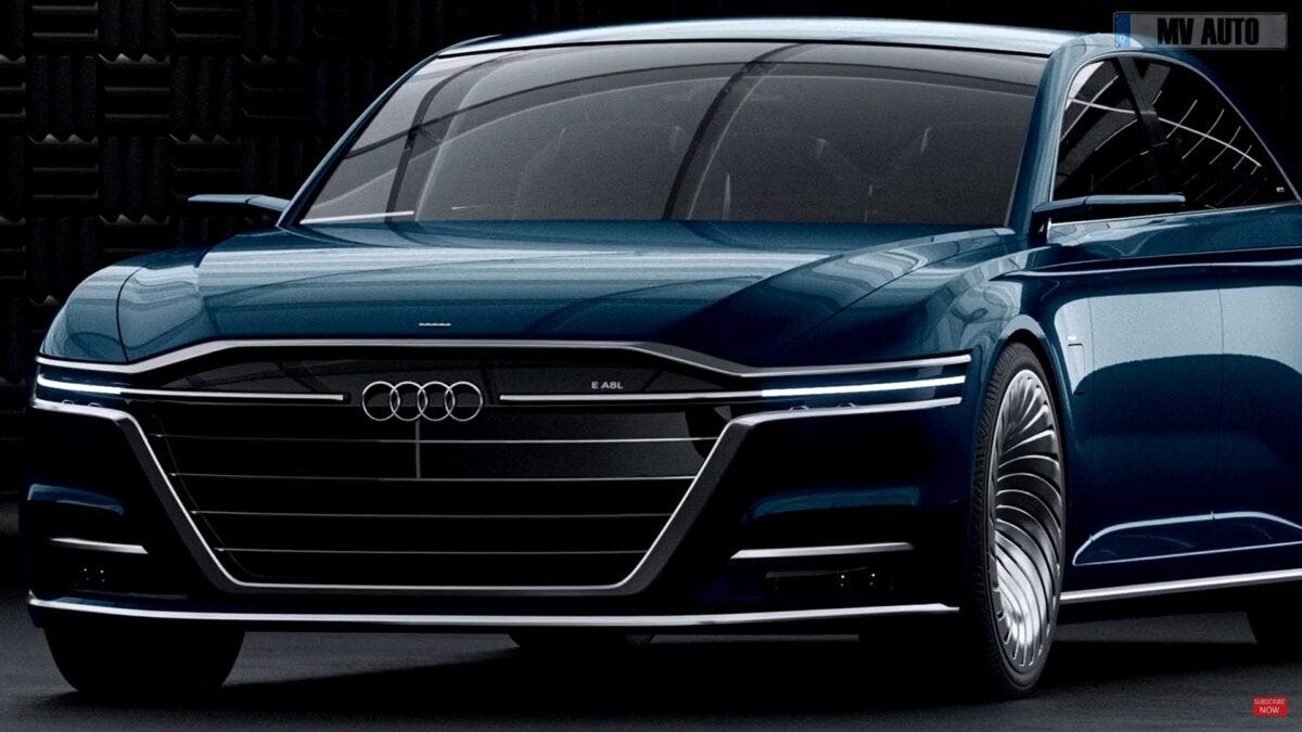 Audi A8 2024 render