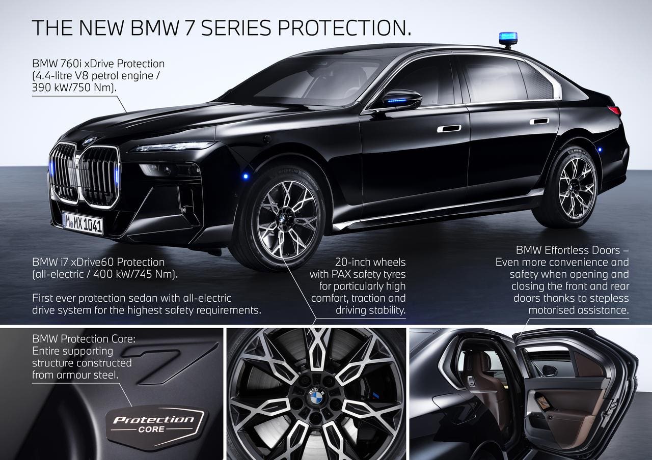 BMW Serie 7 e i7 Protection