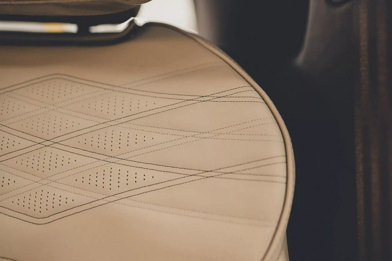 Bentley sedili in pelle trattati con l'olio d'oliva