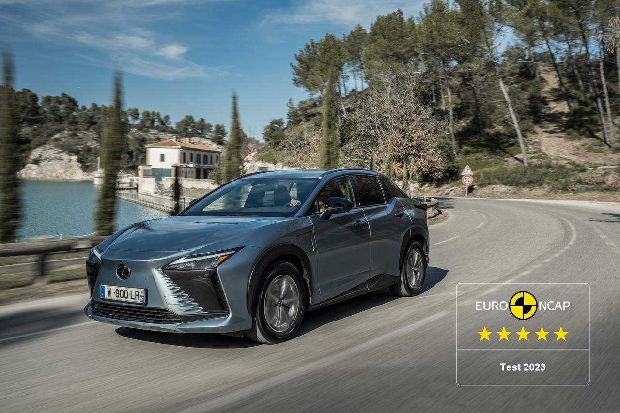 Lexus RZ cinque stelle Euro NCAP
