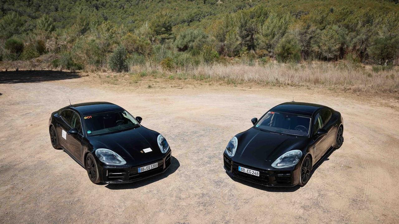 Porsche Panamera 2024 prototipi test