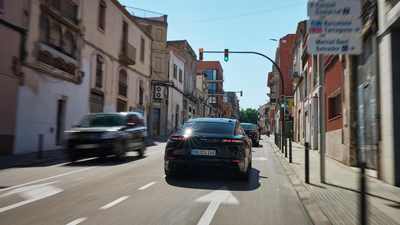 Porsche Panamera 2024 prototipi test