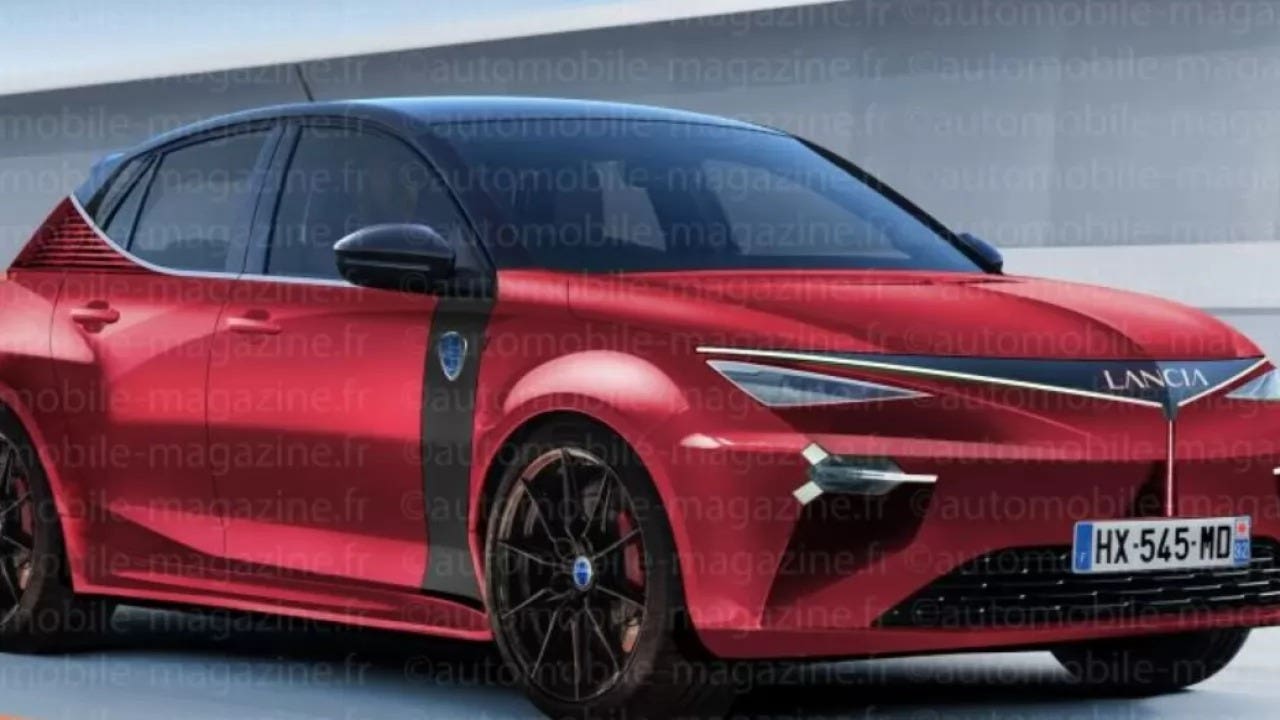 Lancia Ypsilon HF 2025 render