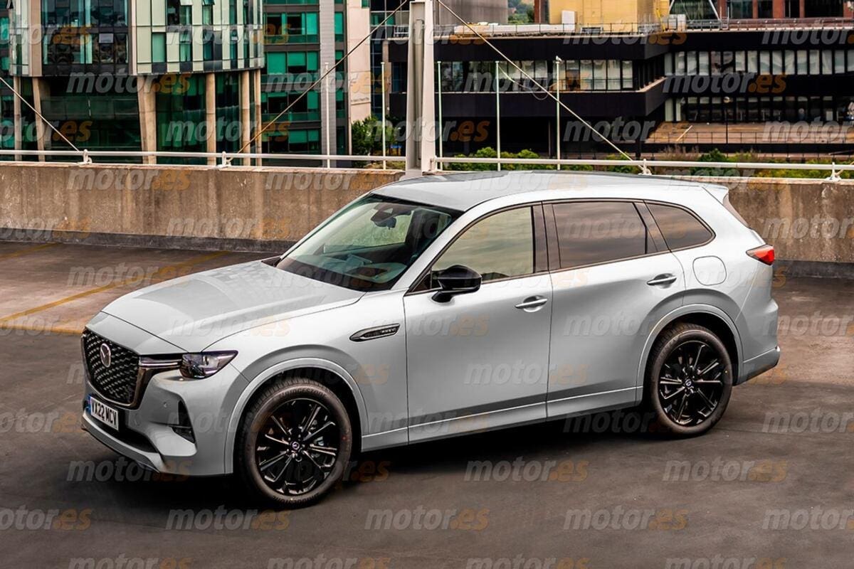 Mazda CX-80 2024 render