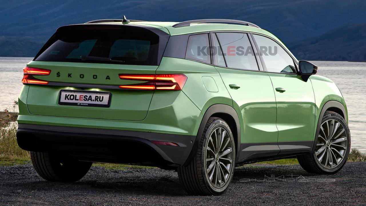 Skoda Kodiaq 2024 render Kolesa