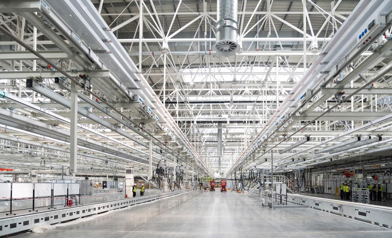 Audi nuovo stabilimento veicoli elettrici