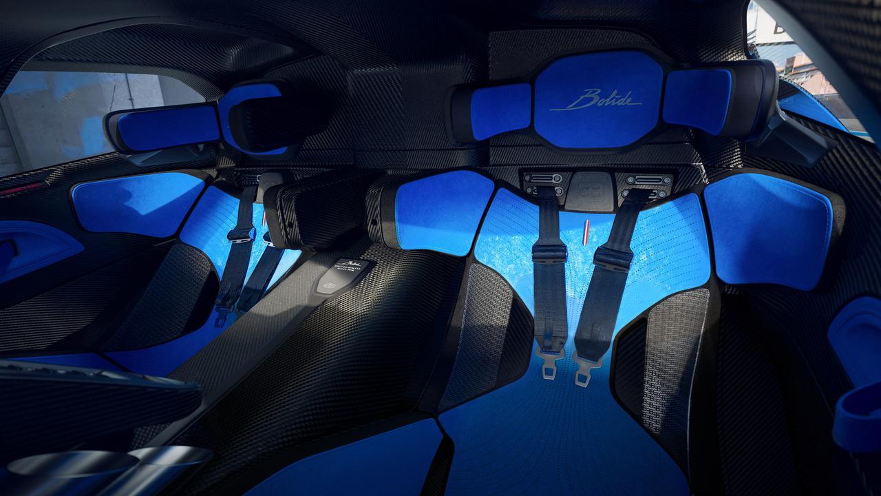 Bugatti Bolide interni
