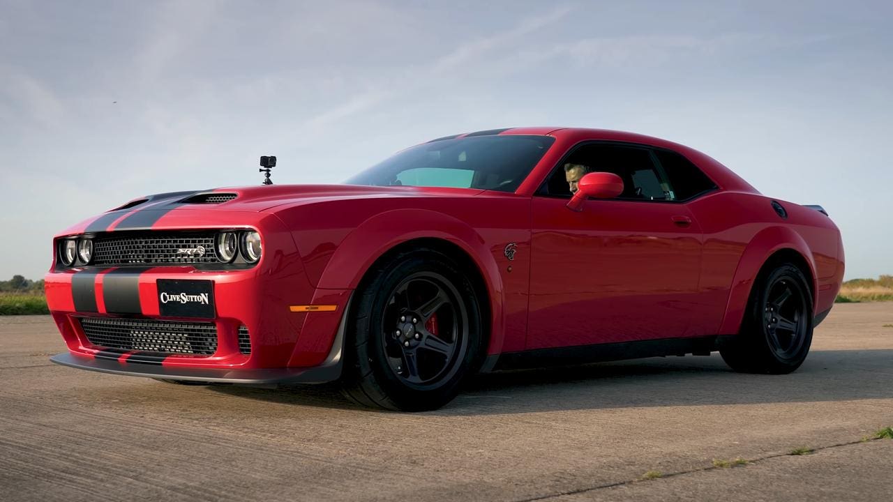 Dodge Challenger SRT Super Stock vs BMW M3 Touring vs Smart #1 Brabus