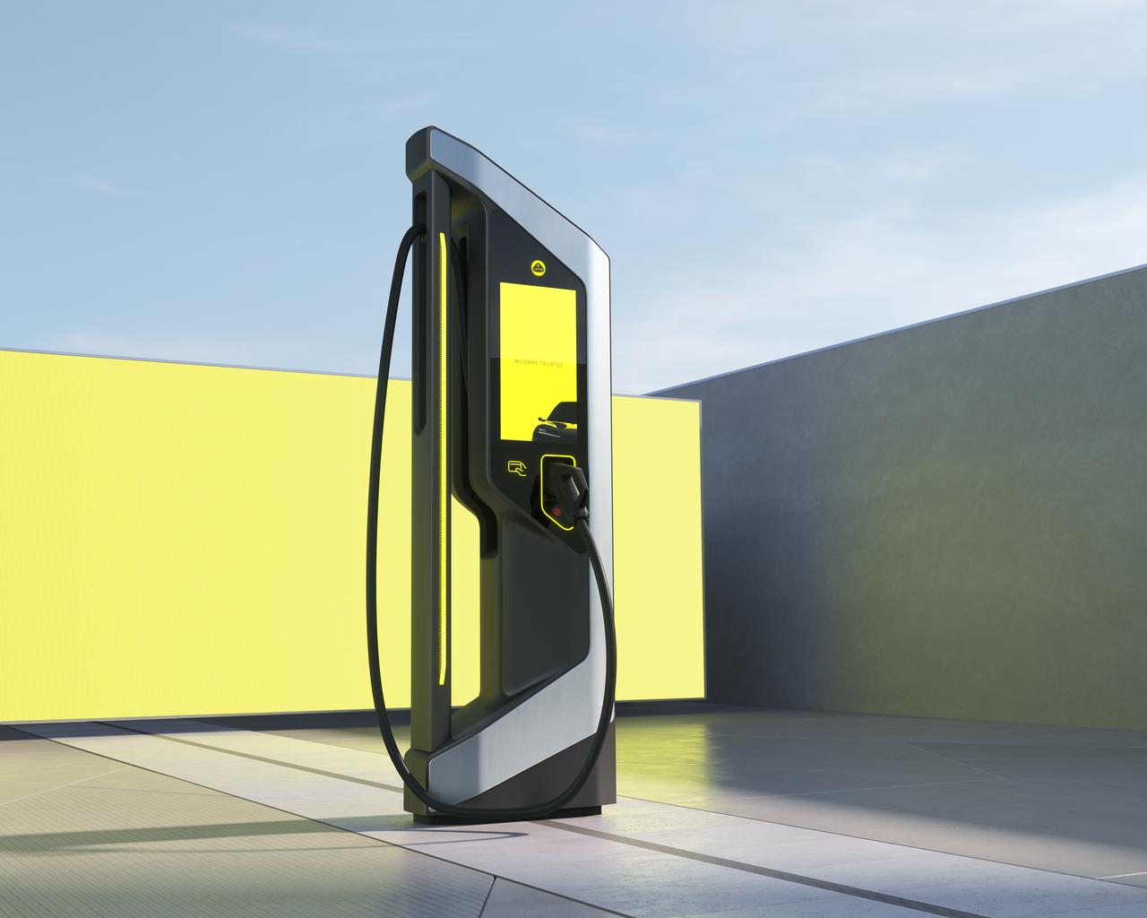 Lotus soluzioni ricarica rapida per EV