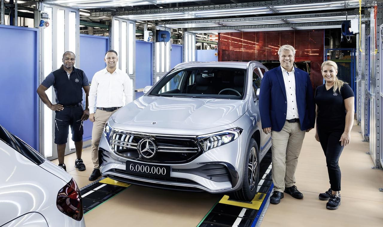 Mercedes stabilimento Rastatt