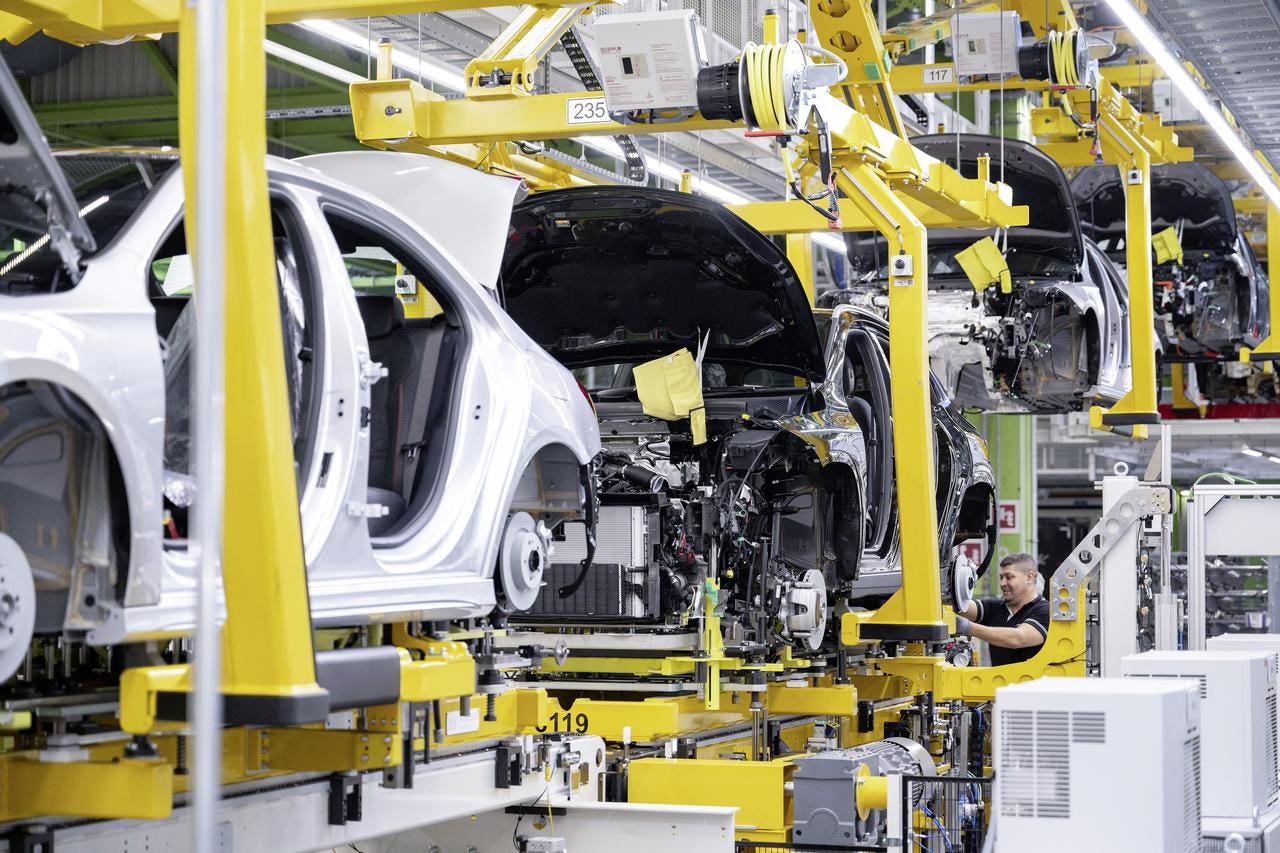 Mercedes stabilimento Rastatt