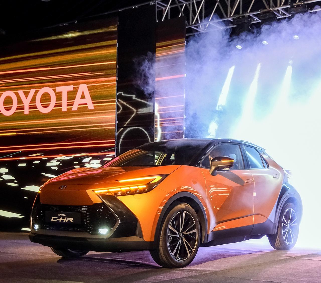 Nuovo Toyota C-HR inizio produzione