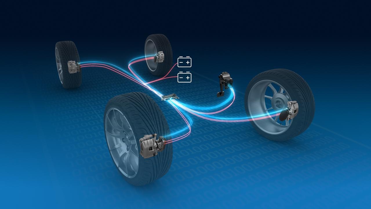 ZF sistema frenante completamente elettrico