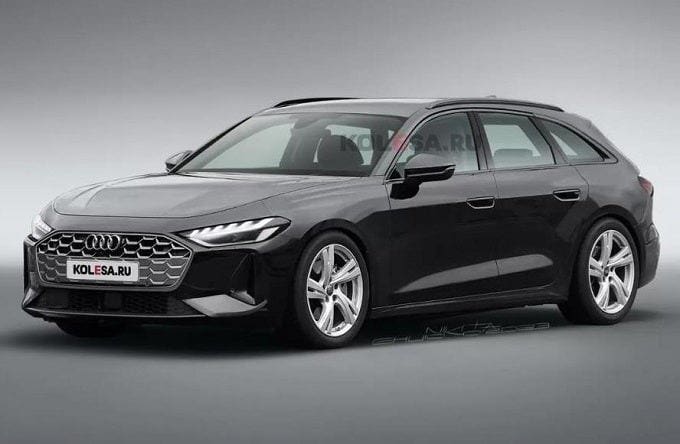 Audi A7 Avant render