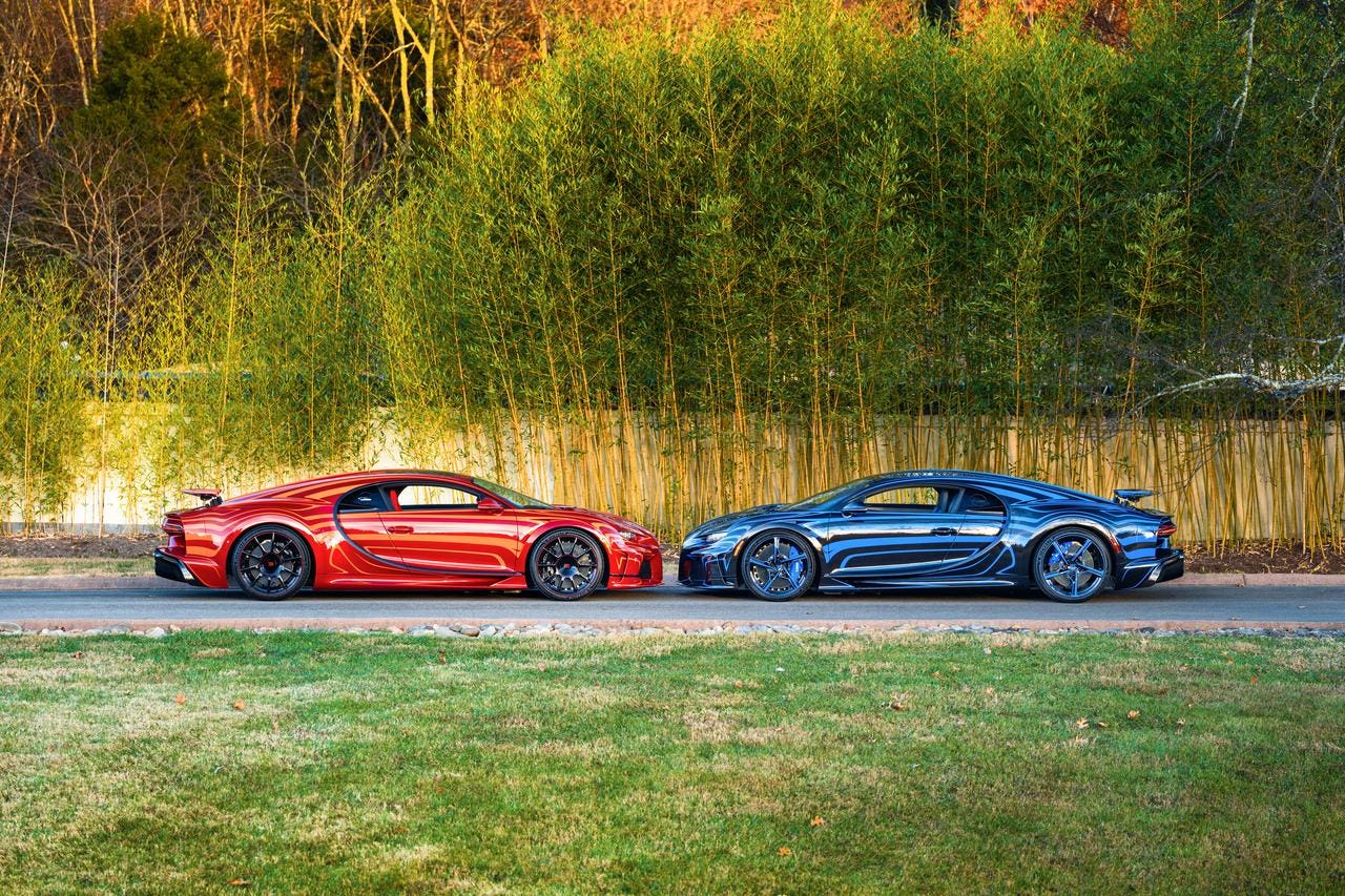 Bugatti Chiron Super Sport marito moglie