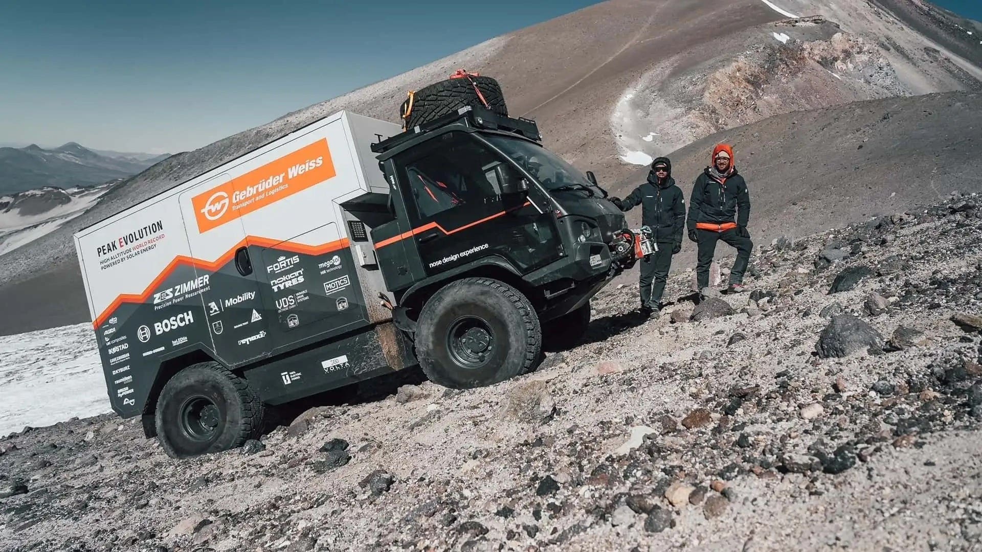 Camion a energia solare