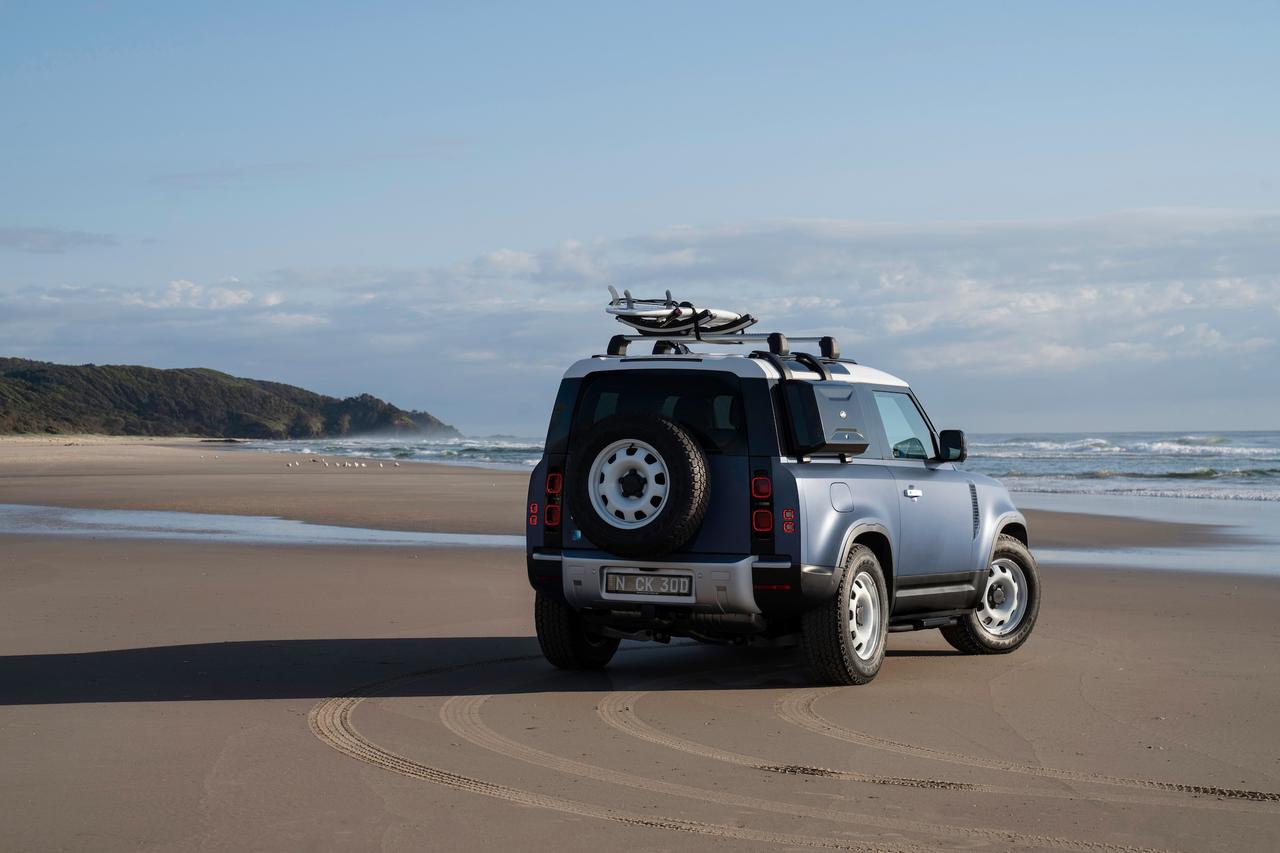 Land Rover Defender Pacific Blue Edition