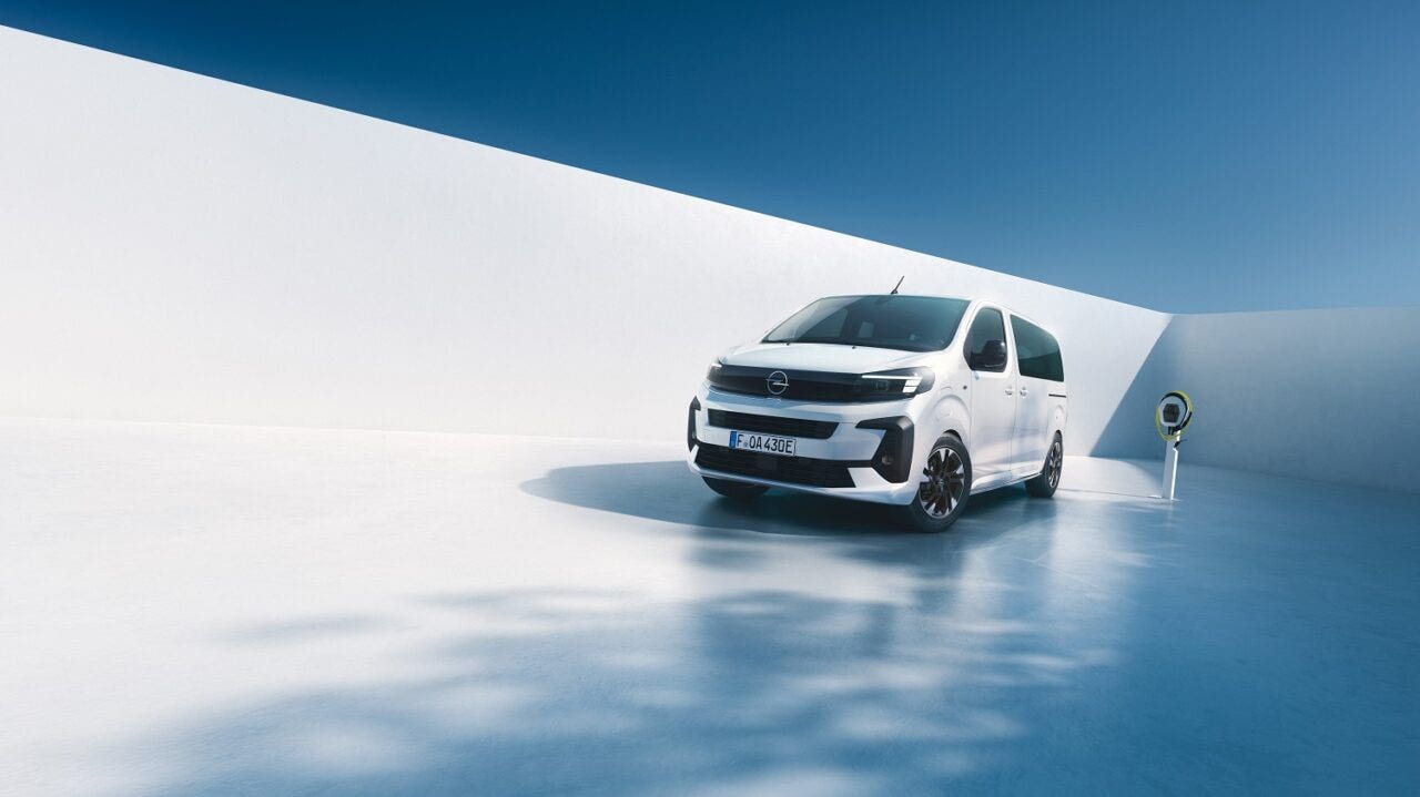 Nuova Opel Zafira Electric