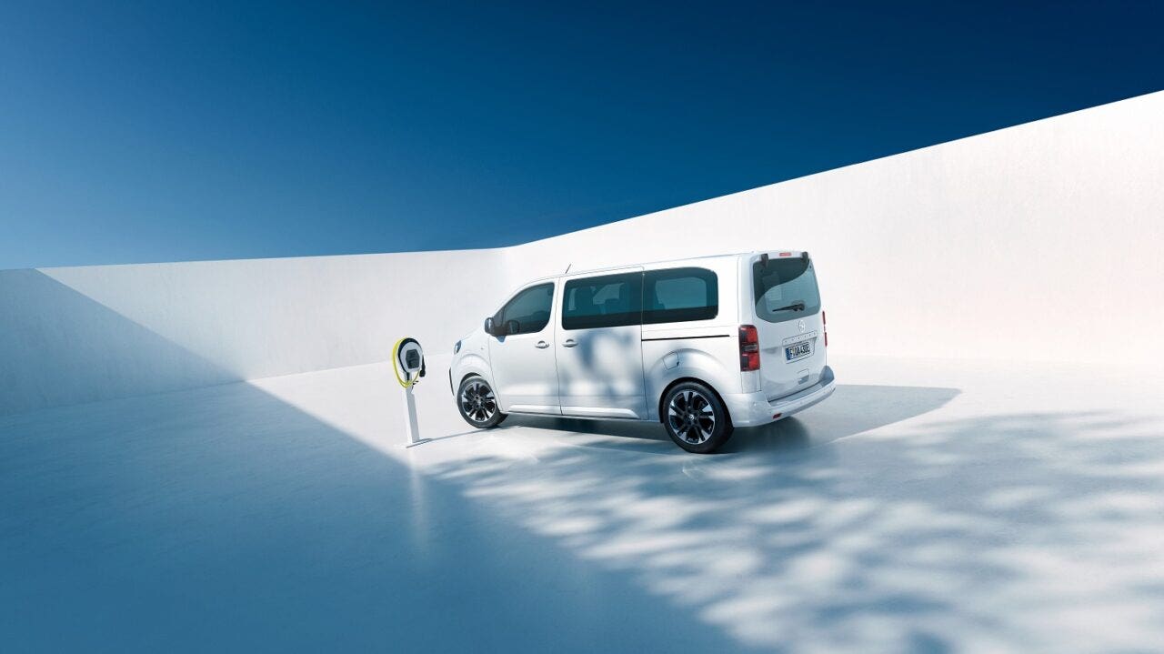 Nuova Opel Zafira Electric
