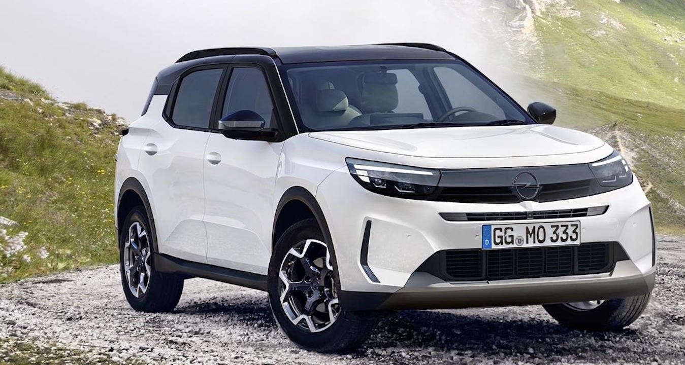 Opel Crossland 2024 render