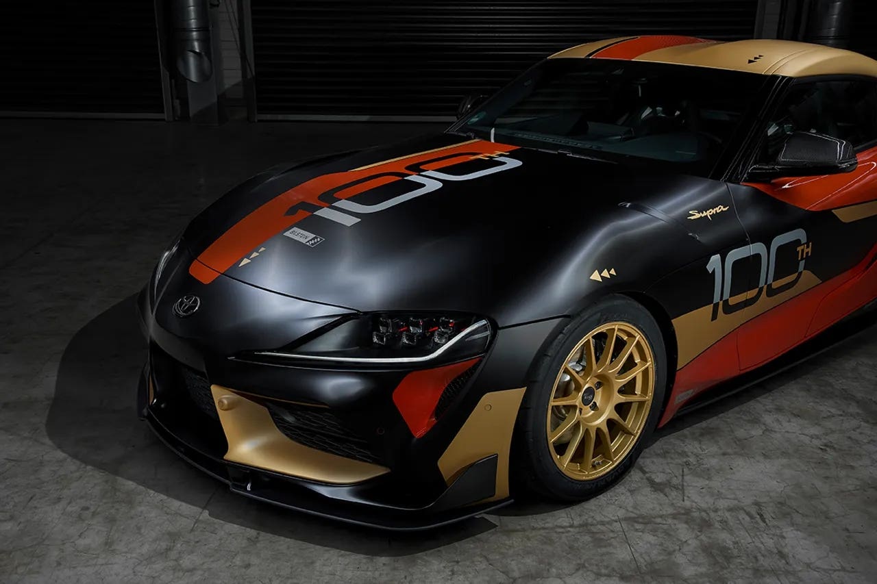 Toyota GR Supra GT4 100th Edition Tribute
