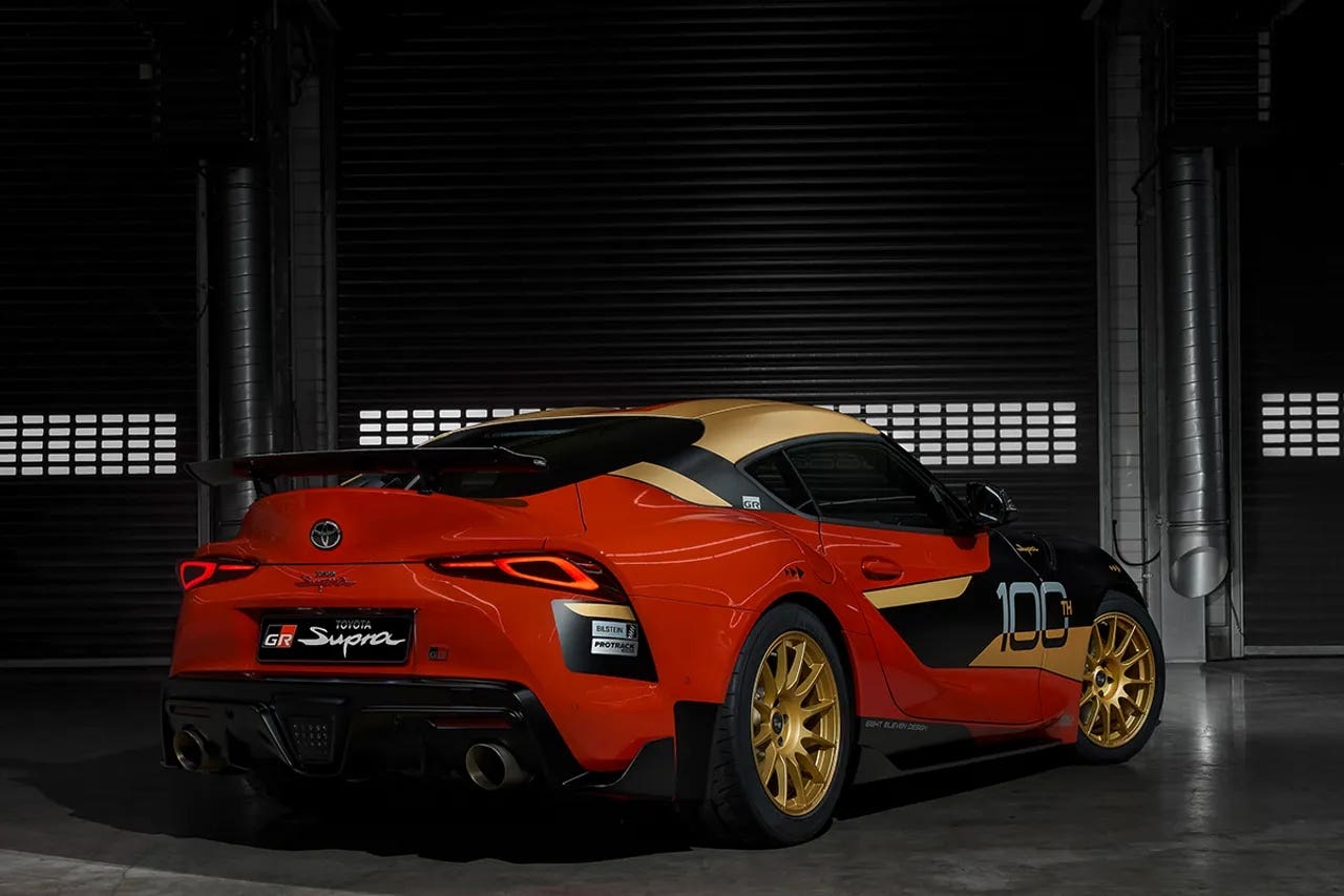 Toyota GR Supra GT4 100th Edition Tribute