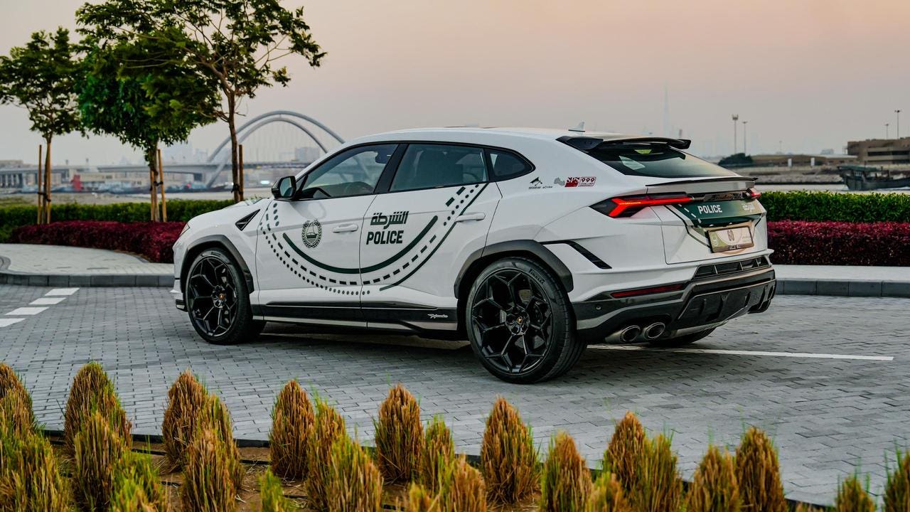Lamborghini Urus Performante Polizia di Dubai