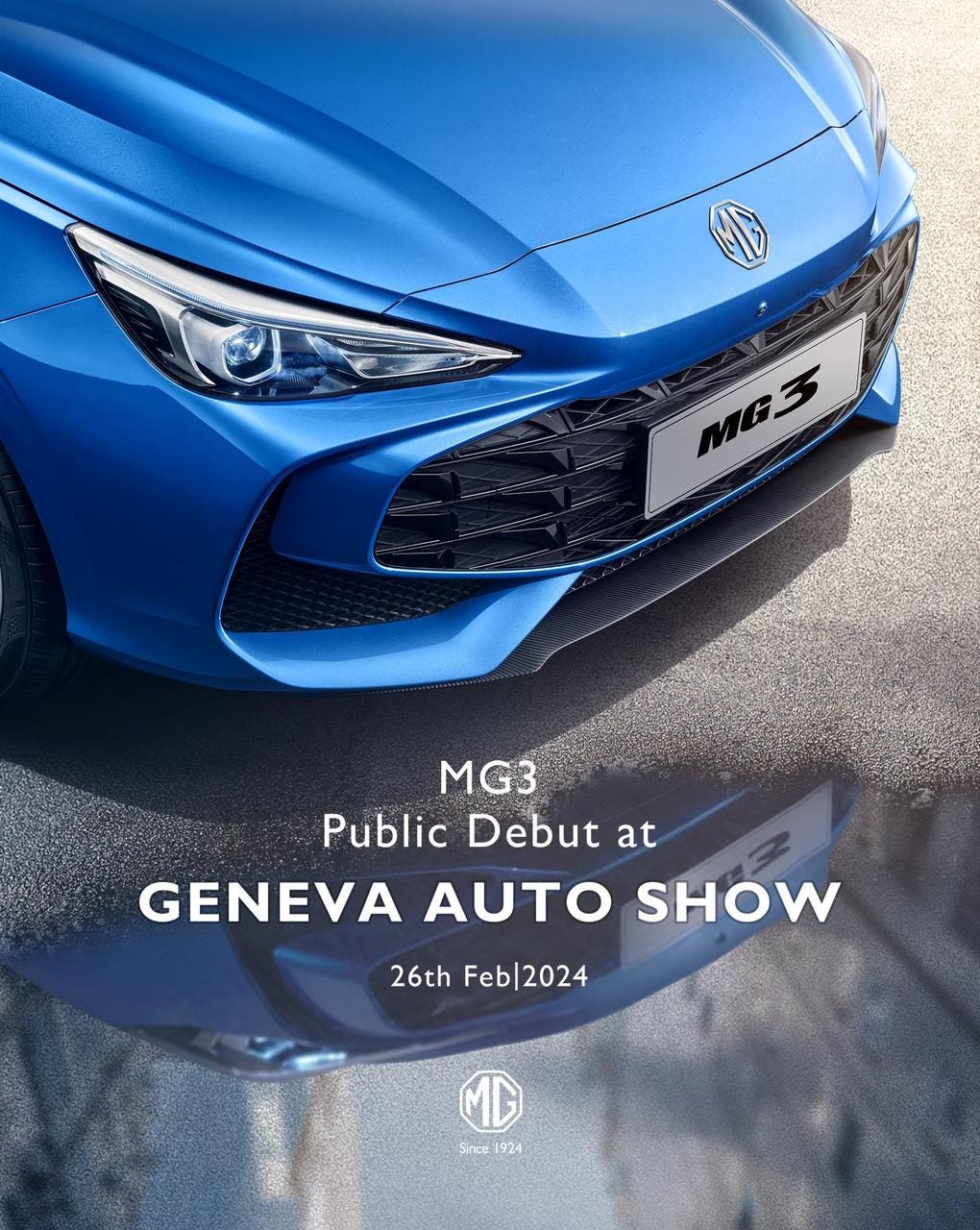 MG MG3 2025 teaser