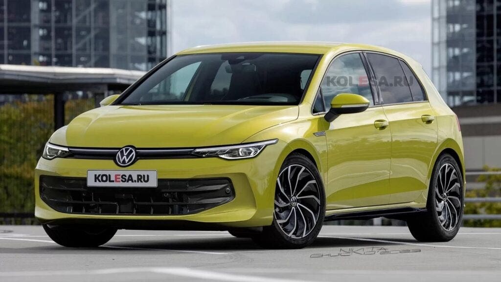 Volkswagen Golf R render