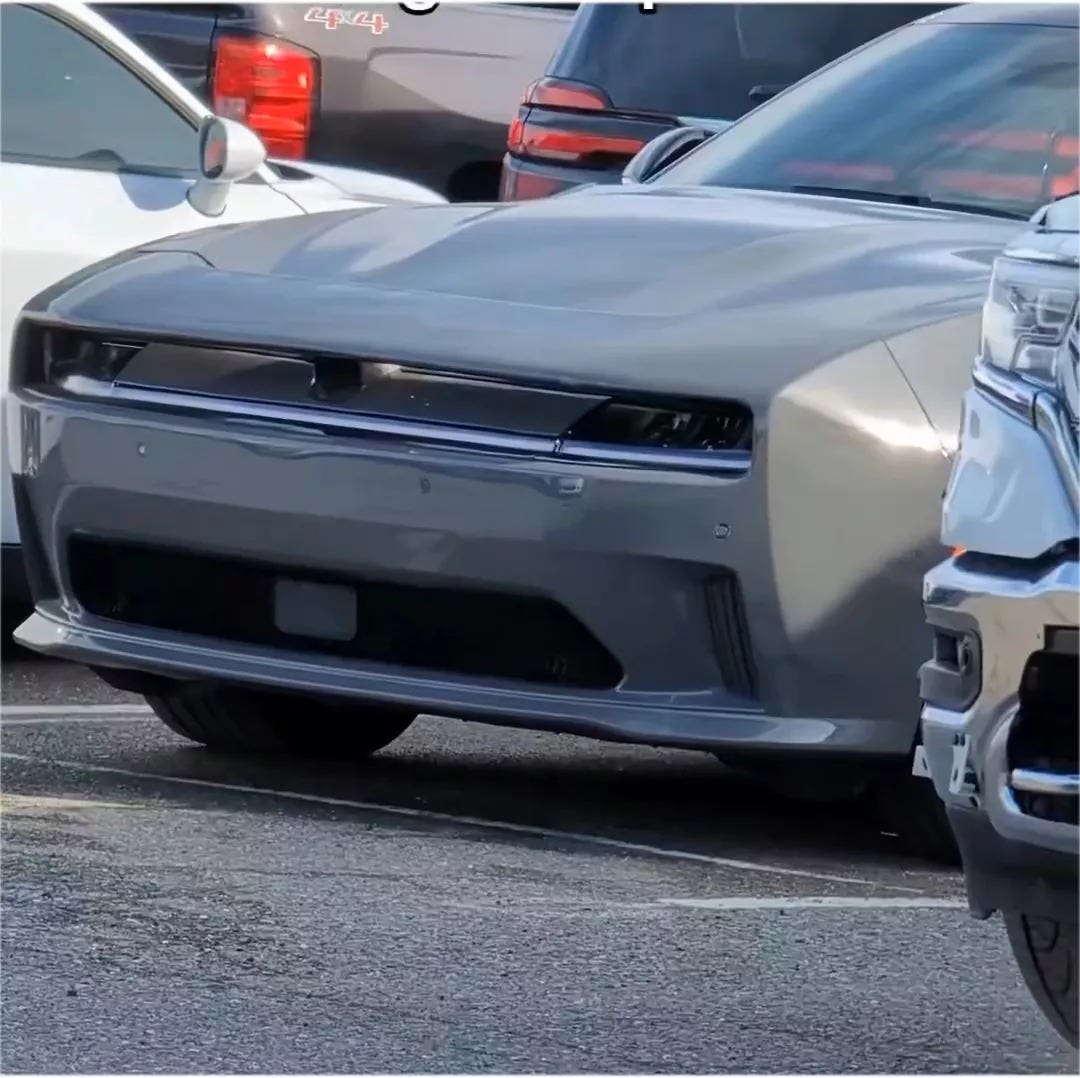 Charger Daytona sezione anteriore