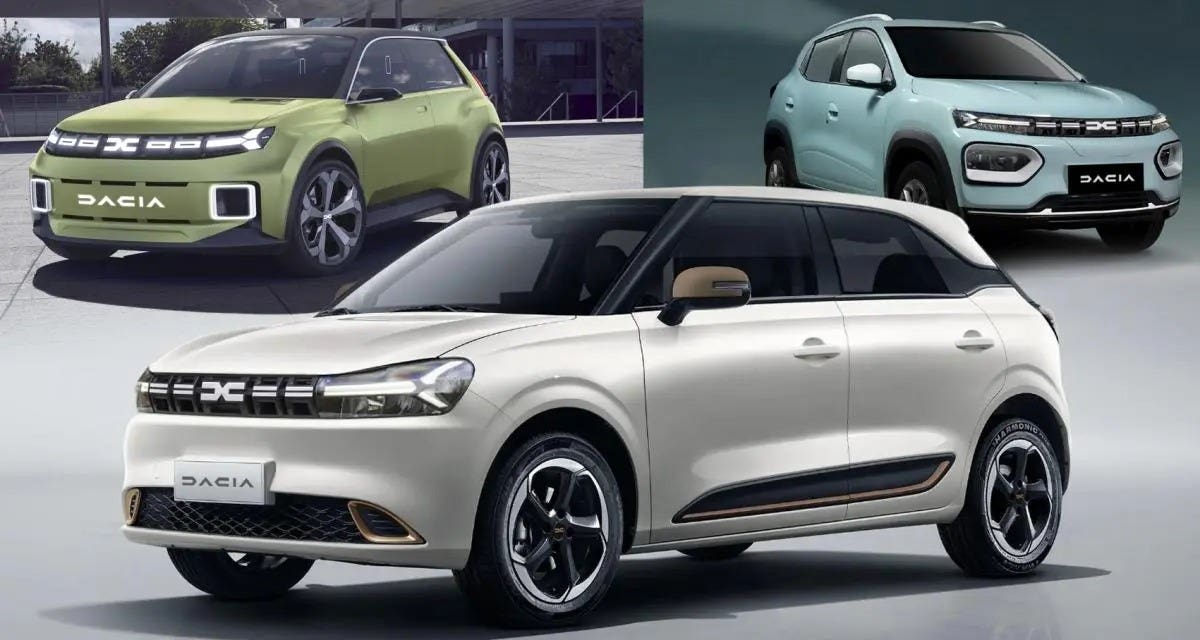 Dacia Spring render