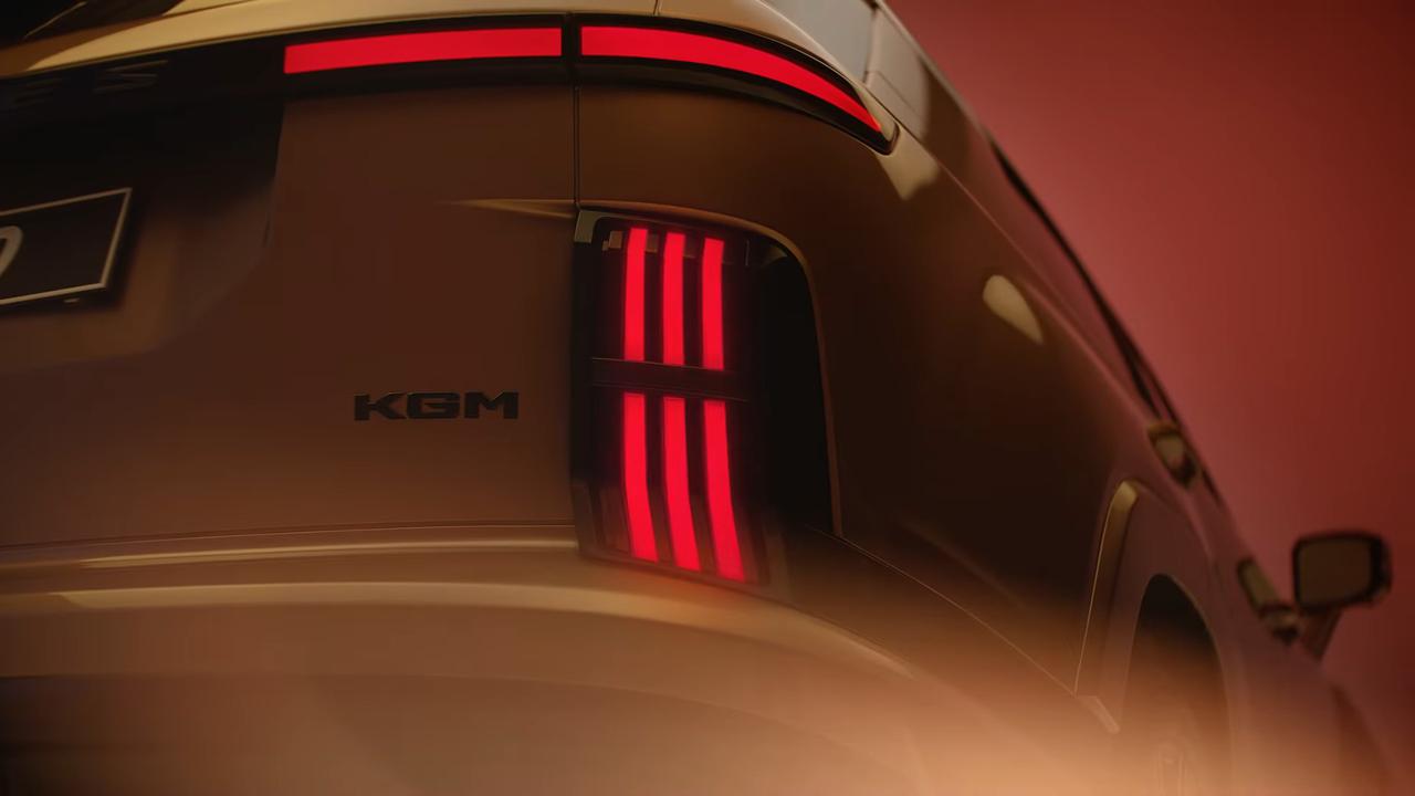 KG Mobility Torres Coupe teaser