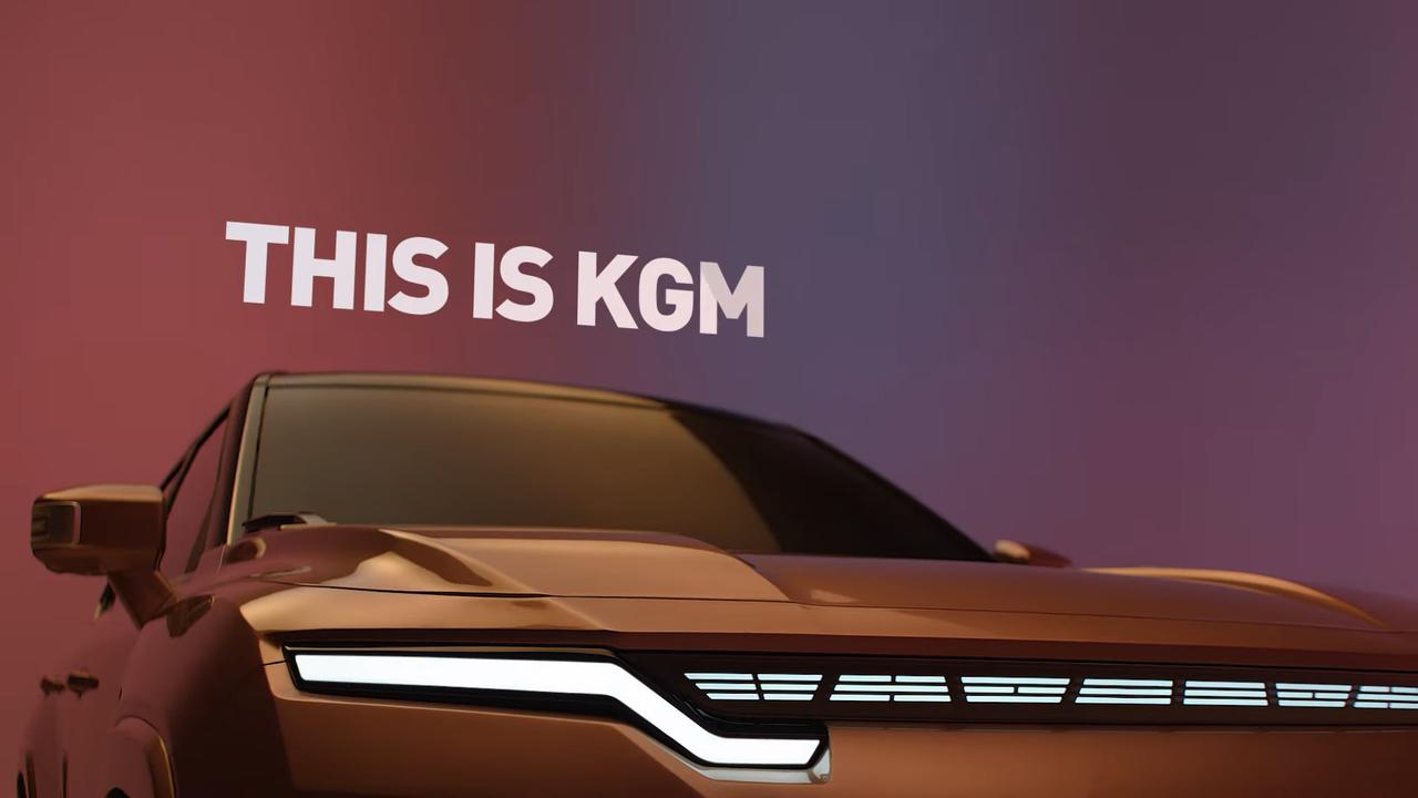 KG Mobility Torres Coupe teaser