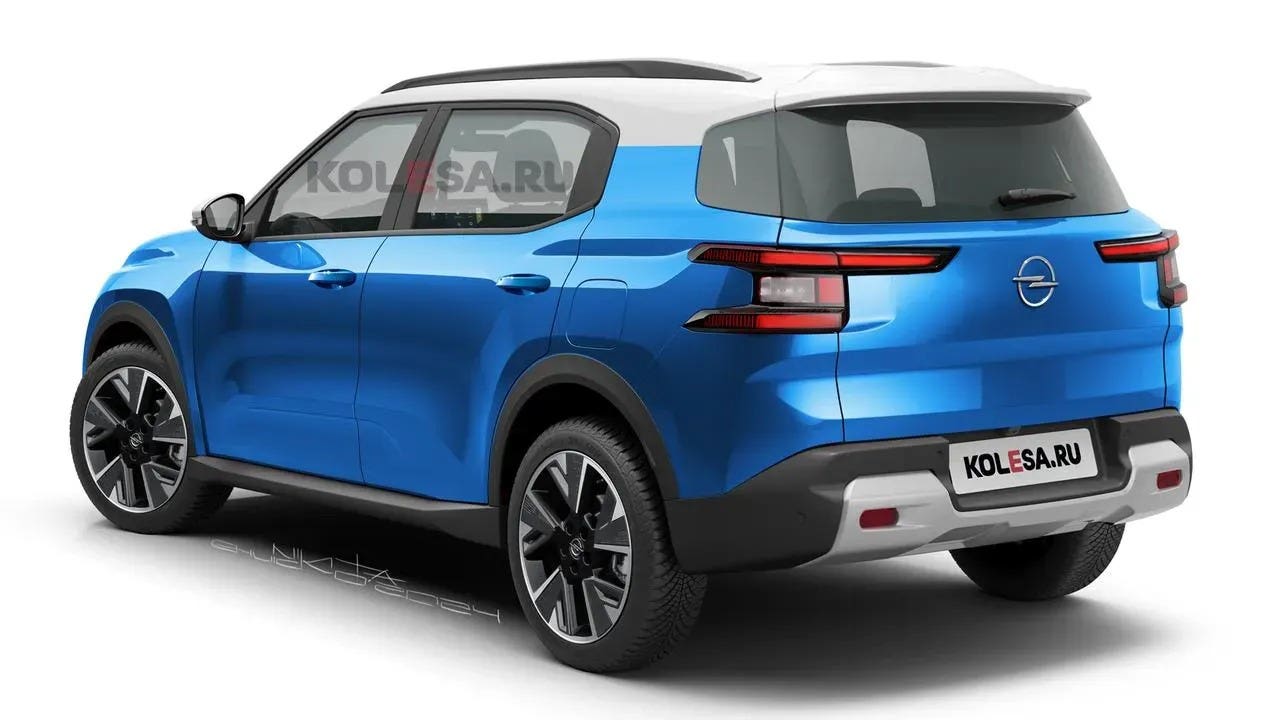 Opel Frontera 2024 render