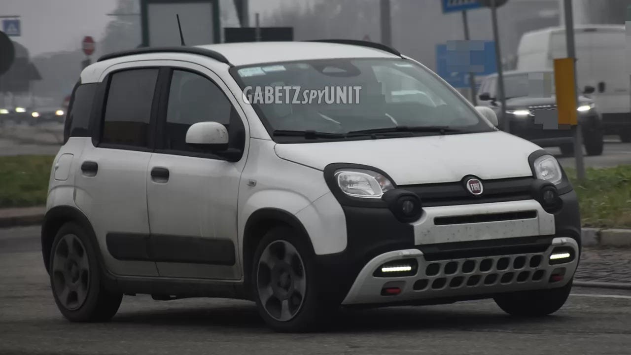 Fiat Pandina 2024 foto spia