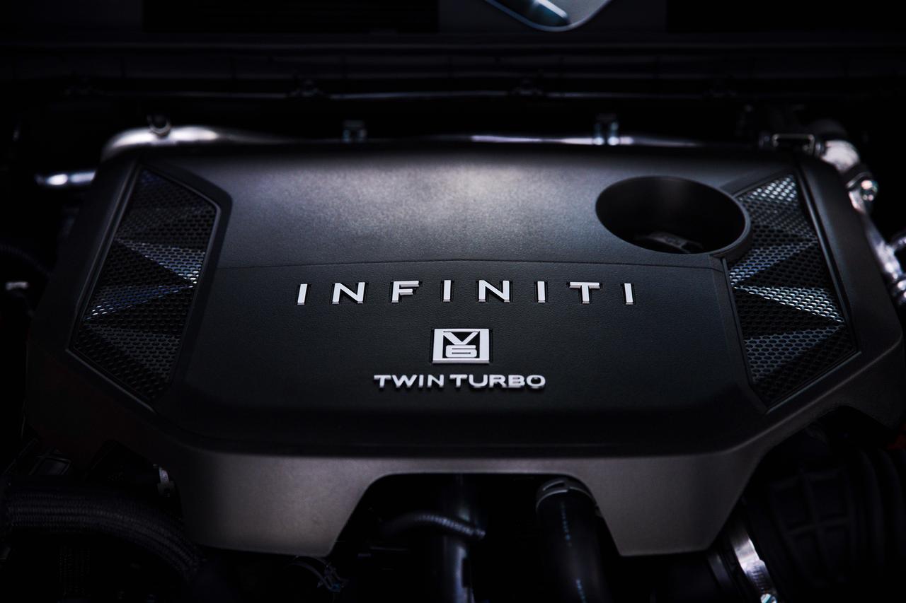 Infiniti QX80 2025 teaser