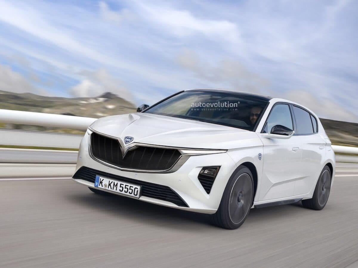 Lancia Delta HF render
