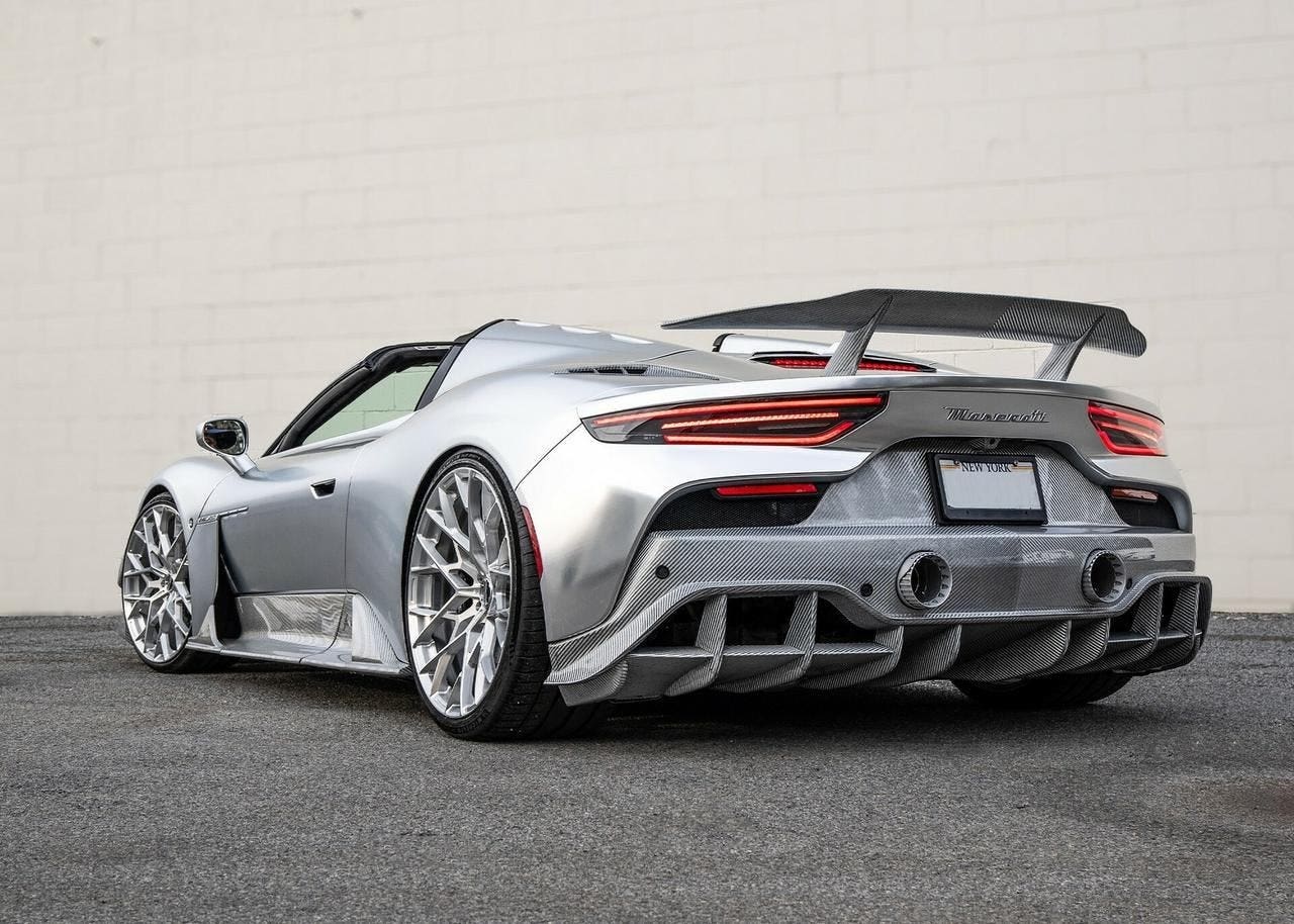 Maserati MC20 Cielo Aria Silver Surfer