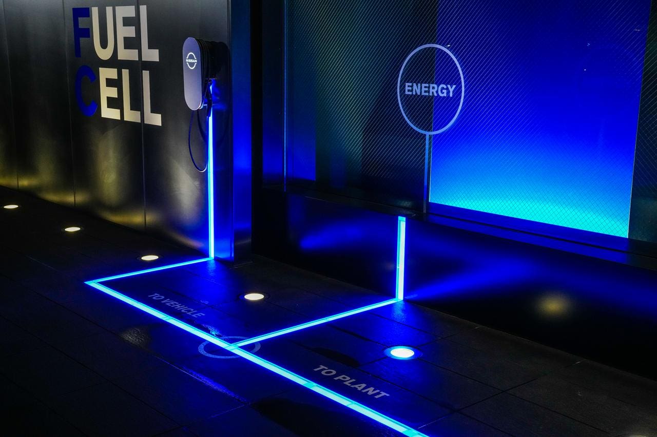 Nissan sistema di generazione di energia bioetanolo