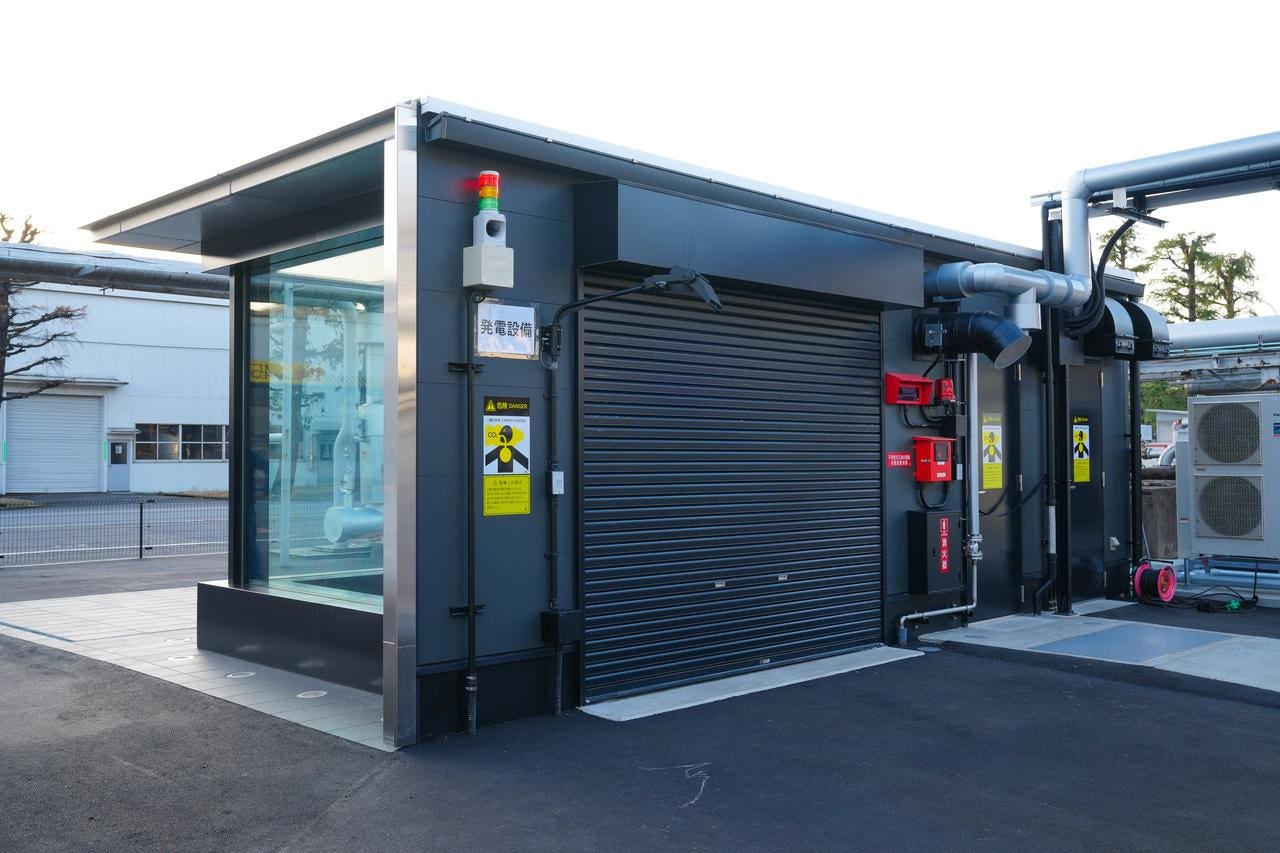 Nissan sistema di generazione di energia bioetanolo