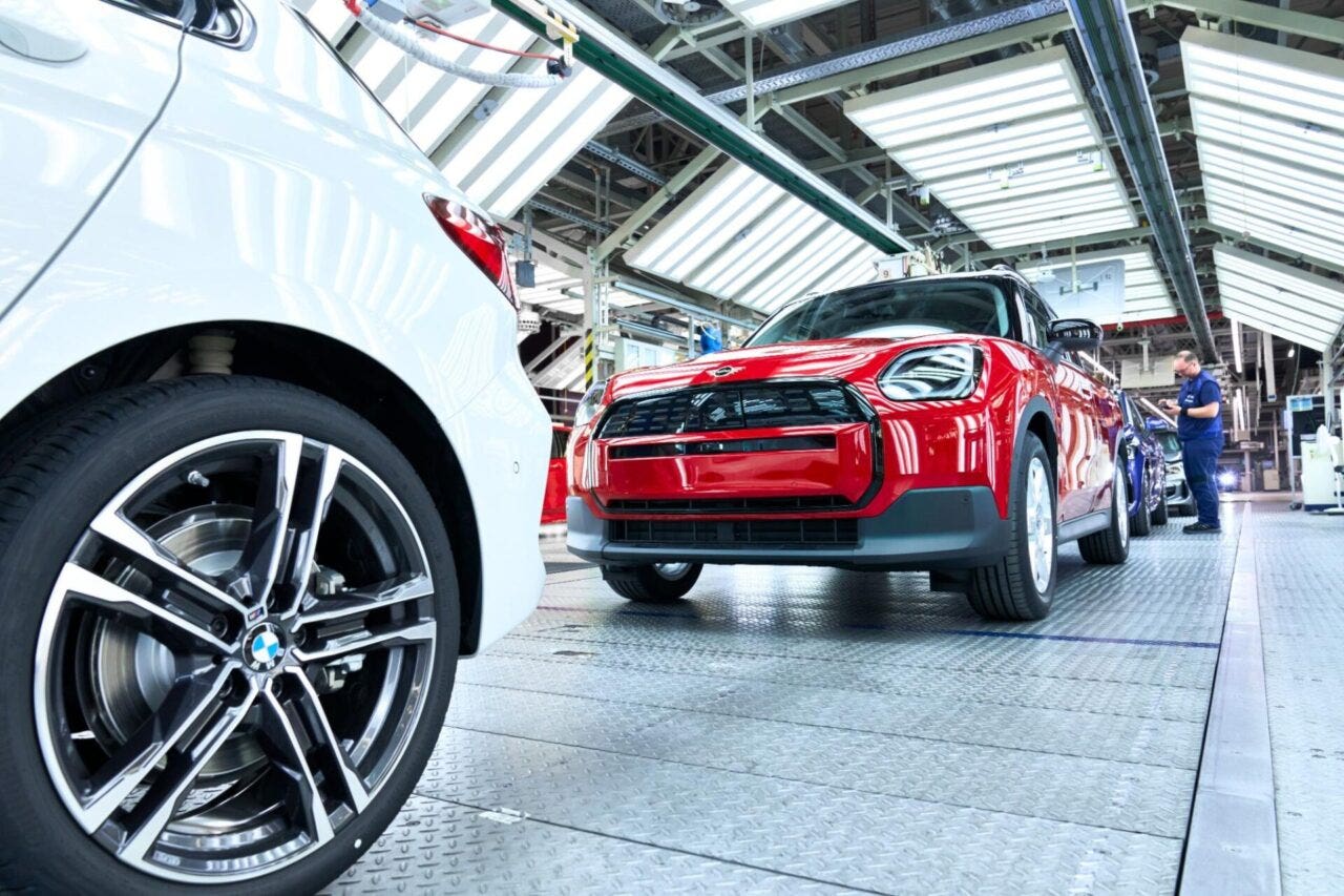 Nuova Mini countryman elettrica