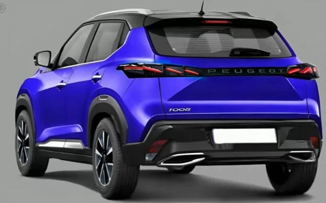 Peugeot 1008 render
