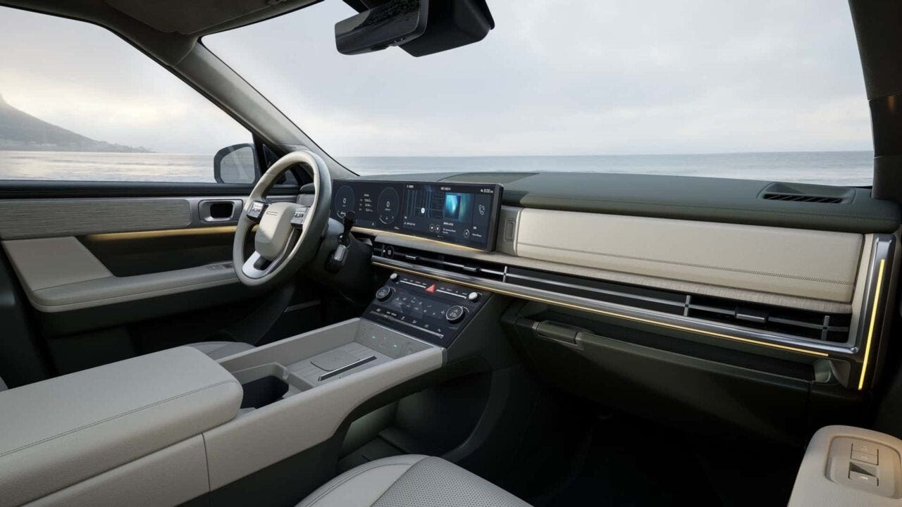 Hyundai Santa Fe dentro